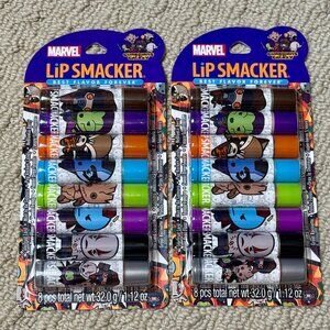16 Marvel Lip Smacker Guardians Of The Galaxy Lip Balms Scented Flavored